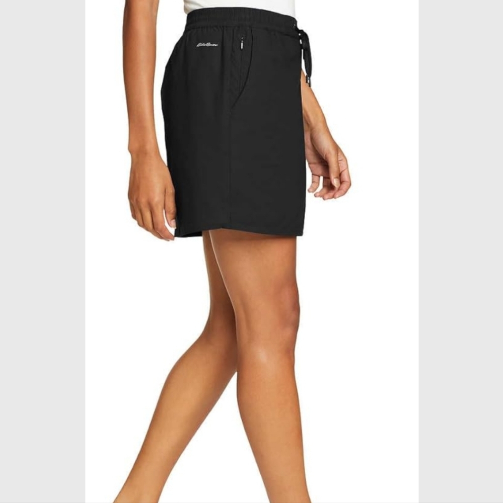 Eddie Bauer Ladies' Tulip Hem Skort, Black XS